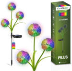 Lumileds Napelemes kerti lámpa LED PILUS RGB Betét Dekoratív Virág Fokhagyma LUMILED (LUMSOL1185)