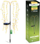 Lumileds Napelemes kerti lámpa LED ADONIS 3000K hajtott dekoratív fa LUMILED (LUMSOL1200)