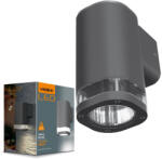 Videx Kerti fali lámpa homlokzati kültéri lámpa IP54 GU10 szürke BRUNO Videx (VIDOGR0065)