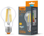 Videx LED izzó E27 A60 10W = 82W 1200lm 4000K Semleges 360° FILAMENT Videx (VIDLED1010)