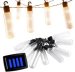 Gardenline Solar Garden Garland 10x LED fénylánc dekoratív golyók 3, 8 m meleg (CHOMSOL0034)