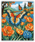  Tavaszi Pillangók Kertje - számfestő készlet