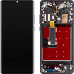 MP Display cu Touchscreen MP compatibil cu Huawei P30 Pro, cu Rama, Versiune OLED, Negru - gsmboutique