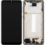 Samsung Display cu Touchscreen MP compatibil cu Samsung Galaxy A33 5G A336, cu Rama, Versiune OLED, Negru