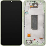Samsung Display cu Touchscreen Samsung Galaxy A34 A346, cu Rama, Verde (Lime), Service Pack GH82-31200C (GH82-31201C)