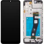 Samsung Display cu Touchscreen Samsung Galaxy A02s A025G, cu Rama, Negru, Service Pack GH81-20181A