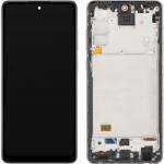MP Display cu Touchscreen MP compatibil cu Samsung Galaxy A72 5G A726 / A72 A725, cu Rama, Negru - gsmboutique