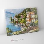 Makana Villa az öbölben - Számfestő készlet, kerettel (40x50 cm)