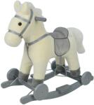 Chipolino Плюшено конче-люлка Chipolino - С колела, бяло (RHWL02403WHITE) - ozone