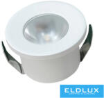 ELDLUX mini spot lámpatest 1w 4000k 100lm 30° IP20 ∅32×22mm fehér (P-31-1BN)