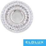 ELDLUX LUXOR süllyesztett lámpatest LED 3W CW + GU10 króm (D516571)