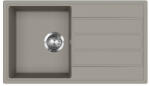 Evido EASY 45S gránit mosogató, egy medencés kivitel /platina/ (EASY 45S PLATINA)