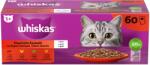 Whiskas Klasszikus alutasakos macskeledel válogatás 60 x 85 g - aszpikban