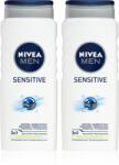 Nivea MEN Sensitive душ гел за тяло и коса изгодна опаковка