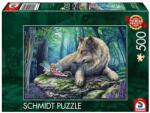 Schmidt Spiele 500 db-os puzzle - Wolf and Elf (59714) (59714)