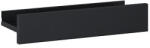 AREZZO design Polc, AREZZO design univerzális polc bármely modellhez 40 cm, matt fekete - mozaikkeramia