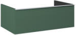 AREZZO design Alsó szekrény, AREZZO design MONTEREY 80 cm-es alsószekrény 1 fiókkal Matt Zöld színben, szifonki - mozaikkeramia
