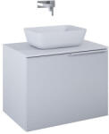 AREZZO design Alsó szekrény, AREZZO design Malibu alsószekrény 70 1 fiók + 1 fiók , v. matt szürke - mozaikkeramia
