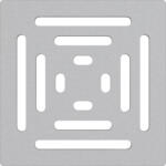 Alcadrain Padlóösszefolyó rács, AlcaPlast 102x102 mm MPV012