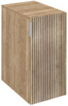 SAPHO Fali szekrény, Sapho CR301-2322 Cirasa fali szekrény 30x64x46 cm, Strip/Alabama tölgy - mozaikkeramia
