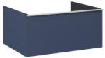 AREZZO design Alsó szekrény, AREZZO design MONTEREY 60 cm-es alsószekrény 1 fiókkal Matt Kék színben, szifonkiv - mozaikkeramia