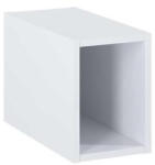 AREZZO design Fali szekrény, AREZZO design MONTEREY Slim 20 cm-es nyitott elem Matt Fehér színben - mozaikkeramia