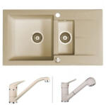 Marmorin Mosogatótálca, Marmorin Isao 1 medence + gyümölcsmosó + csepegtető MMR-4705130XX