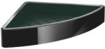 AREZZO design Polc, AREZZO design NORO sarok polc, fekete