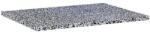 AREZZO design Mosdópult, AREZZO design TERRAZZO márvány mosdópult 60/46/2 fekete matt - mozaikkeramia