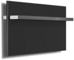 AREZZO design Radiátor, AREZZO design ONYX 1 BLACK MATT elektromos törölközőszárító radiátor