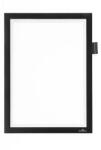 DURABLE Duraframe Magnetic Note A4 fekete infokeret (498901) - officedepot