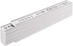 STABILA - Metru pliabil din plastic 2mx16mm alb [1701] (1701) - constructii-mag Vinclu