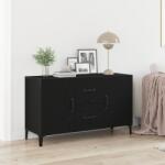 vidaXL Служебен шкаф Черния дъб 100 x 36 x 60 см Инженерна дървесина (862762)