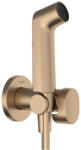 Hansgrohe falba süllyesztett melegvizes bidé kézizuhany szett EcoSmart, szálcsiszolt bronz 29232140 (29232140)
