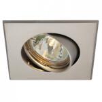 Rendl light studio SQUARE Süllyesztett Lámpa titán 12V GU5, 3 50W