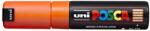 uni Dekormarker 4, 5-5, 5mm, Uni Posca PC-7M narancs (2UPC7MN) - irodaitermekek