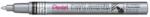 Pentel Lakkmarker 1, 5mm, kerek Pentel ezüst (MSP10-Z) - irodaitermekek