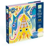 DJECO Set creativ DJECO cu nisip Sea - strălucește în întuneric (DJ08679)
