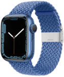 Crong Wave Band - Fonott szíj Apple Watchhoz 38/40/41/42 mm kék (CRG-40WAV-BLU)