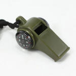 Origin Outdoors 3 în 1 de supraviețuire Whistle Olive