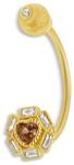 ÉkszerM Arany Köldök Piercing AU 96138