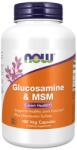 NOW Glucosamine & MSM (180 veg kapszula) - Glükózamin és MSM Ízületvédő 180 veg kapszula