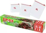 Alufix Élelmiszer zacskó cipzáras Alufix vegyes méret 15db/csomag (ZIPPMIXUNI)