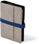 Saturnus Kalendárium gyűrűs betétlapokkal L műbőr Saturnus 225 szürke-kék (NKL225SZK)