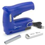 Rapesco Tűzőpisztoly vezeték nélküli elektromos USB Rapesco Germ-Savvy T12-USB kék (IR1634)