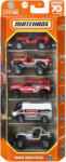 Mattel - Kisautók Warn Indrustries 5 db-os szett (HKY19)