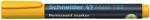 Schneider Alkoholos marker 1-4mm vágott Schneider Maxx 133 sárga (TSC133S)