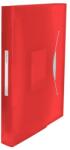 Esselte Mapa de prezentare A4 cu elastic plastic rosu Esselte Vivida (ESS624016) - dacris