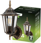 Lumileds Kültéri kerti fali lámpa E27 LANTERN to UP Patina BELLIS LUMILED (LUMOGR0145)