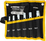 Strend Pro Csőkulcs Strend Pro, 6x7-16x17 mm, kétoldalas, Zn, 6 db-os készlet (STP012312023)
